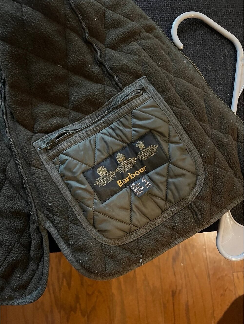 Barbour Pollarfleece Vest US Size 8 - Picture 6 of 7
